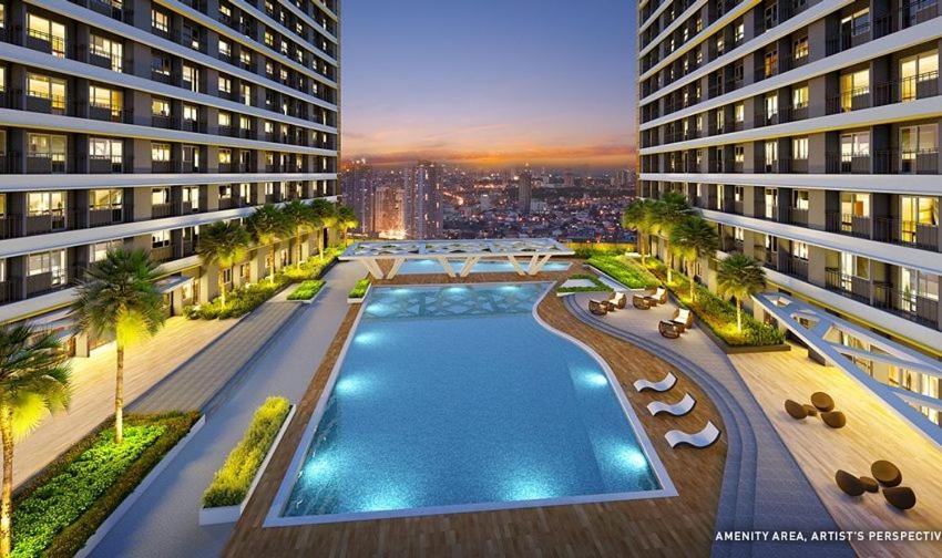 1Br Unit Condotel W Balcony Fame Residences #Fm64 Manila Exterior foto